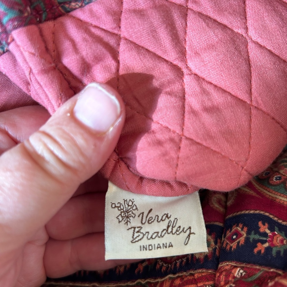 Vera Bradley Tote - paisley 1987 - Picture 9 of 10